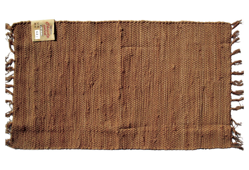 Χαλάκι Dizas Chindy Solid 80x50cm Καφέ