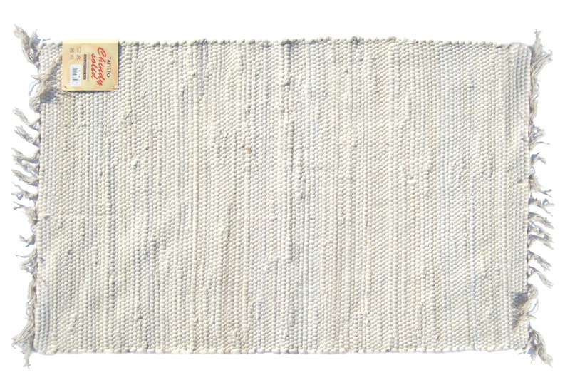 Χαλάκι Dizas Chindy Solid 130x65cm Λευκό