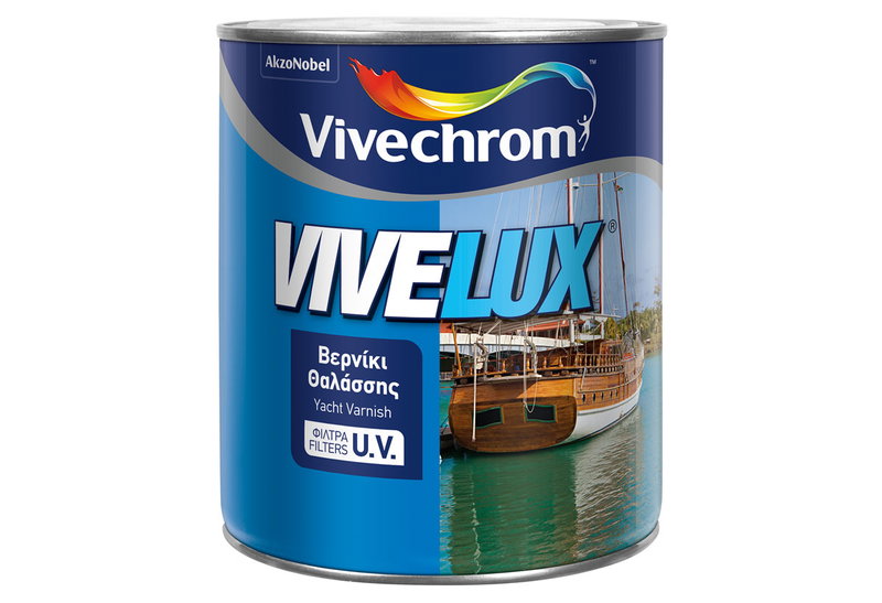Βερνίκι Θαλάσσης Vivechrom Vivelux Διάφανο 2.5lt