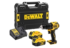 Σετ Dewalt Brushless Κρουστικό Δραπανοκατσάβιδο18V με Ταχυφορτιστή