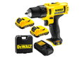Σετ Dewalt Επαναφορτιζόμενο Δραπανοκατσάβιδο DCD710D2-QW 10.8V με 2 Μπαταρίες & Θήκη & Ταχυφορτιστή