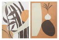 Καμβας Ostaria Leaves Λαδιού 50x70 σε 2 Σχέδια