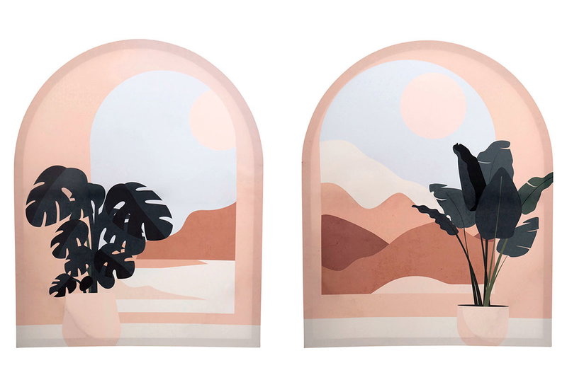 Καμβάς Ostaria Escape Λαδιού 75x60cm σε 2 Σχέδια