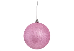 Σετ Μπάλες Πλαστικές Glitter Ροζ Φ2.5cm 12τμχ