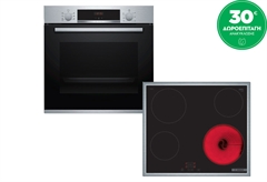 Bosch PKE645BA2E & HBA513BS00 Σετ Εντοιχισμού