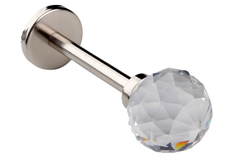 Αμπράζ Κουρτίνας Central Diamond Stainless Steel