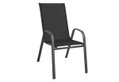 Πολυθρόνα Κήπου Nattera Sling Ανθρακί Μ53xΠ73xΥ93cm