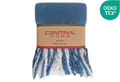 Ριχτάρι Central Mohair 150x130cm Navy