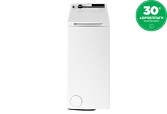 Whirlpool TDLRB 7232BS Πλυντήριο Ρούχων Άνω Φόρτωσης 7Kg