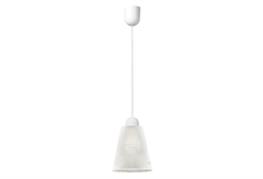 Kρεμαστό Φωτιστικό Viokef Juliet Ε27 Φ16xΥ100cm Λευκό