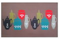 Χαλάκι Ionion Kitchen Καφέ 110x70cm