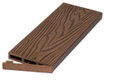 Showood Τάπα Περίφραξης WPC 3D Wood Καφέ 12x2cm