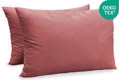 Σετ Easy Home Colours Μαξιλάρια Ύπνου 50x70cm Ροζ 2τμχ