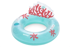 Κουλούρα Bestway Coral Bliss με Ποτηροθήκη Φ97xΥ56cm