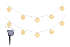 Nattera Ηλιακό Φωτιστικό Γιρλάντα 10xLED
