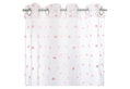 Κουρτίνα Atmosphera Pompom 240x140cm Ροζ Kids με Τρουκς