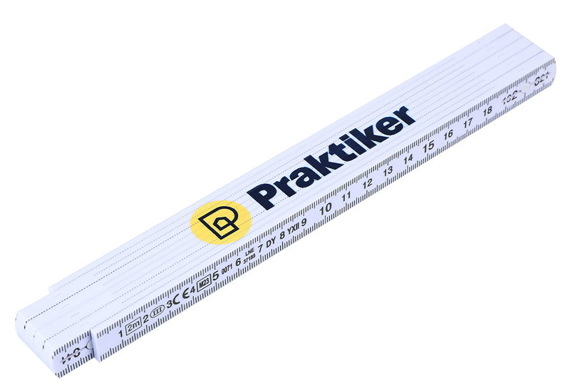 Μέτρο Πτυσσόμενο Praktiker 2m