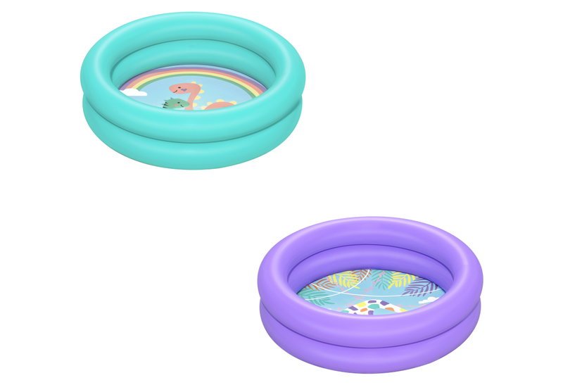 Πισίνα Παιδική Bestway Double Ring σε Διάφορα Σχέδια 21lt