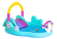Bestway Beach Magical Unicorn Play Πισίνα Παιδική Μ274xΠ198xΥ137cm