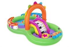 Bestway Beach Sing 'n Splash Play Πισίνα Παιδική Μ295xΠ190xΥ137cm