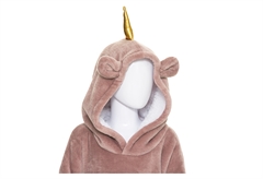 Κουβέρτα Fleece Φούτερ Atmosphera Unicorn Kids με Κουκούλα