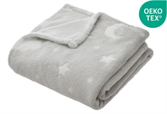 Κουβέρτα Fleece Μονή Atmosphera Kids 150x125cm Γκρι