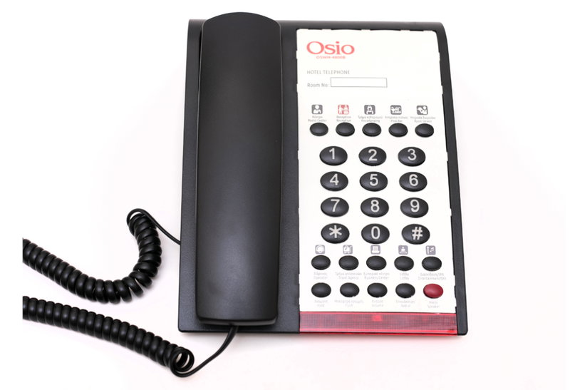 Osio OSWH-4800B Ενσύρματο Τηλέφωνο Μαύρο