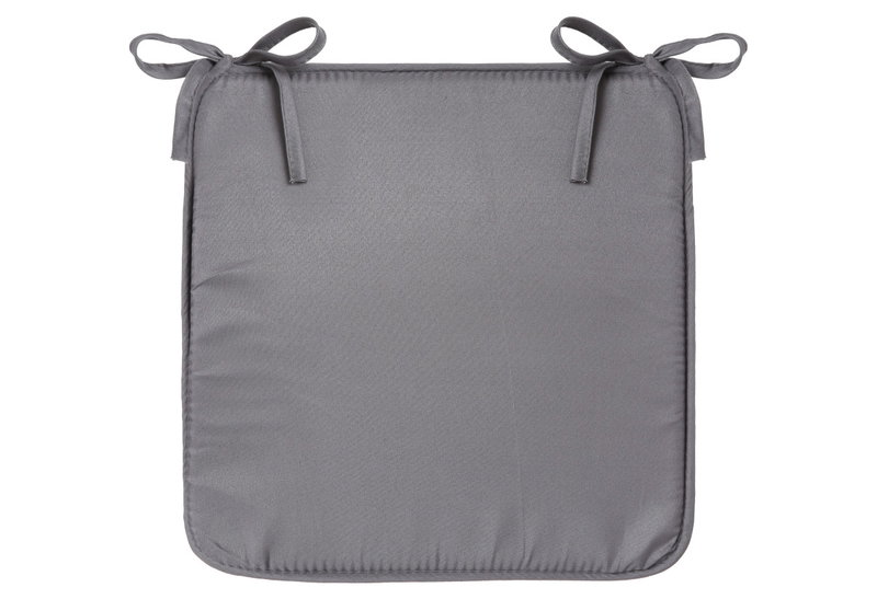 Μαξιλάρι Καρέκλας Basic 40x40cm Γκρι