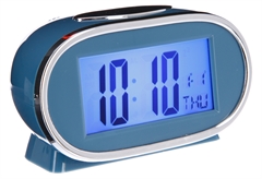 Επιτραπέζιο Ρολόι/Ξυπνητήρι Ψηφιακό Atmosphera 11x8cm σε Διάφορες Αποχρώσεις