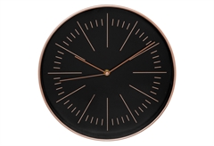 Ρολόι Τοίχου Atmosphera Copper Φ30cm