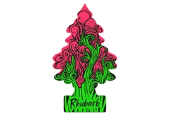 Αρωματική Καρτέλα Little Trees Rhubarb