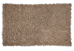 Χαλάκι Μπάνιου Homefit Shaggy 80x50cm Μπεζ