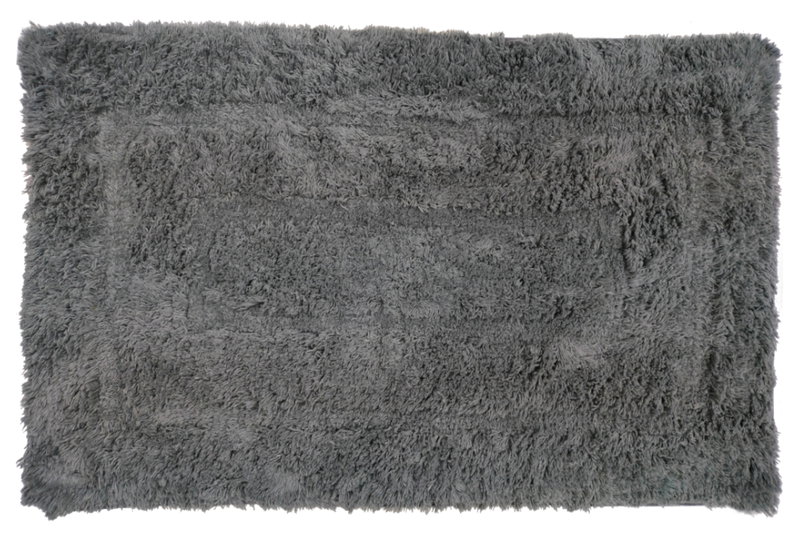 Χαλάκι Μπάνιου Homefit Lines 80x50cm Γκρι