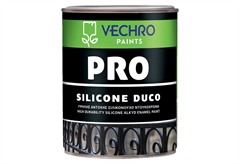Vechro Pro Silicone Duco Βερνικόχρωμα Διαλύτου 2.5lLt Λευκό Σατινέ
