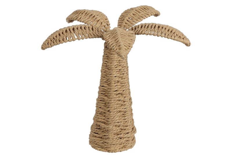 Διακοσμητικός Φοίνικας Rattan Μ30xΠ10xΥ26cm