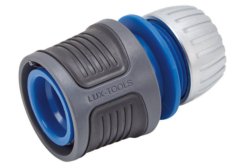 Ταχυσύνδεσμος Στοπ Lux Tools 13mm με Μεταλλικό Σφικτήρα
