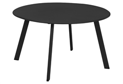 Τραπέζι Μεταλλικό Φ70xΥ40cm Γκρι Σκούρο