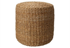 Σκαμπό Rattan Στρογγυλό Φ40xΥ38cm