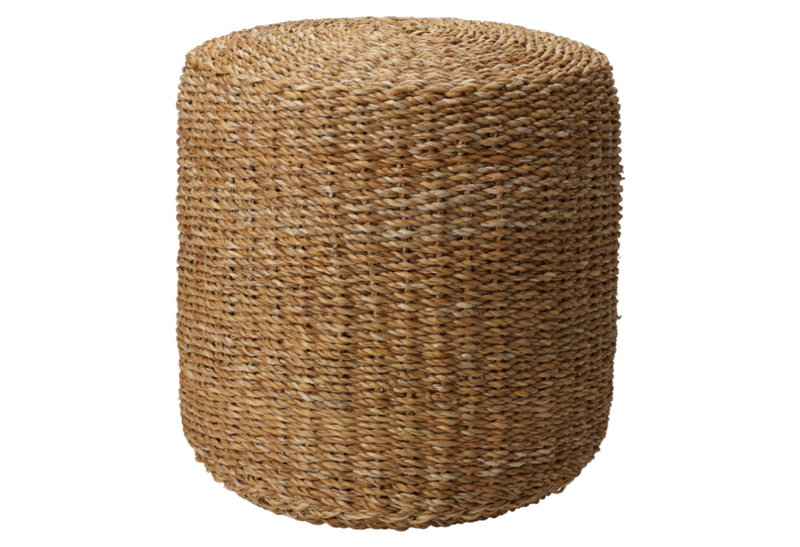 Σκαμπό Rattan Στρογγυλό Φ40xΥ38cm