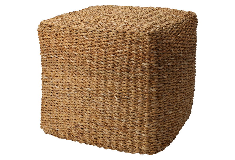 Σκαμπό Rattan Τετράγωνο Μ40xΠ40xΥ38cm