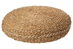 Σκαμπό Rattan Στρογγυλό Φ40xΥ15cm
