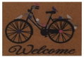 Πατάκι Εισόδου Dizas Graffiti Brown Bicycle 60x40cm