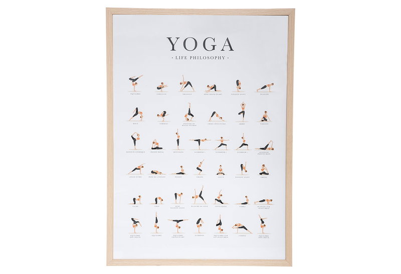 Κάδρο Atmosphera Yoga 52x72cm