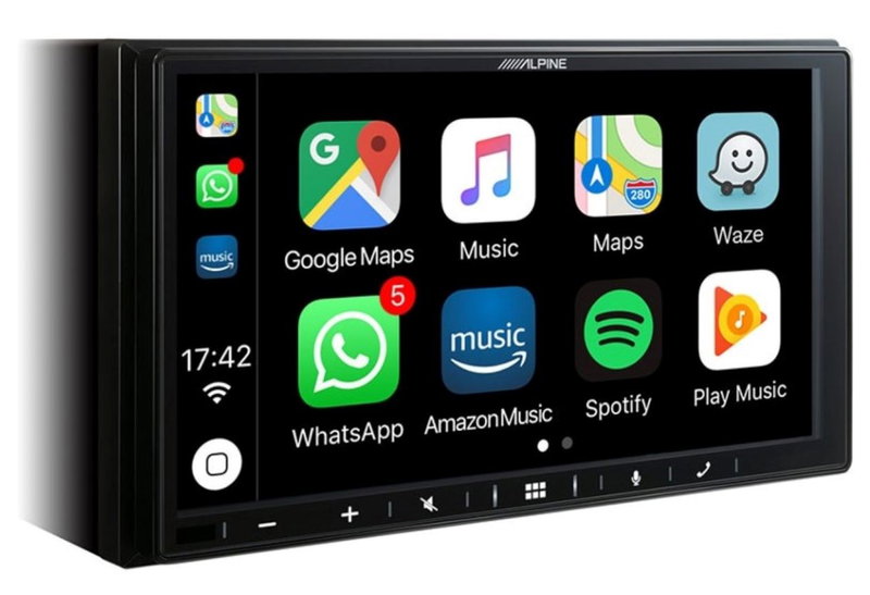 Alpine Οθόνη 2DIN USB/ΜΡ5 Multimedia Player Bluetooth 6.8''