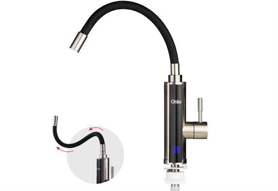 Ταχυθερμαντήρας Βρύσης Osio OHF-2035 3300W Inox | Praktiker