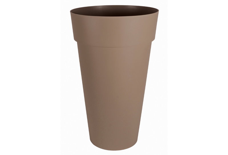 Γλάστρα Eda Toscane Φ49x80cm Taupe