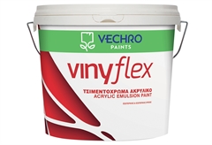 Vechro Vinyflex Χρώμα Ακρυλικό Λευκό 3lt