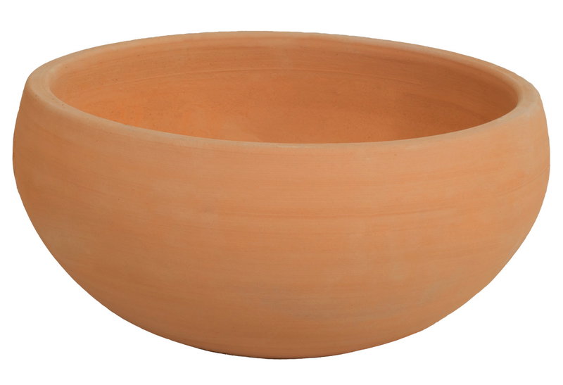 Γλάστρα Terraneo Recco Φ45x21cm Terracotta