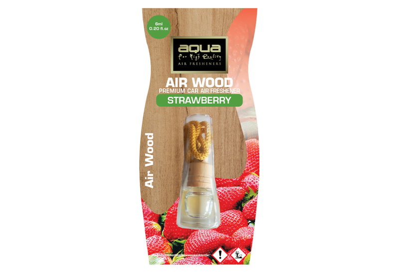 Αρωματικό Αυτοκινήτου Καρτέλα Aqua Air Fresheners Obsession Drop Ruby Strawberry