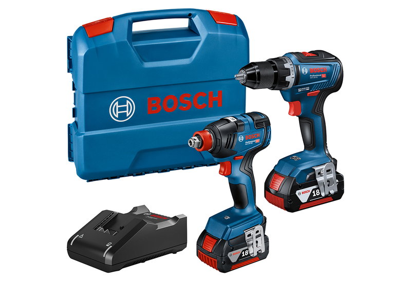 Σετ Εργαλείων Bosch GDX 18V-200 & GSR 18V-55
